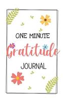 One minute Gratitude journal