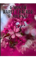 6 Month Habit Tracker & Journal