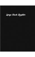 Large Check Register