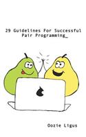 29 Guidelines for Successful Pair Programming
