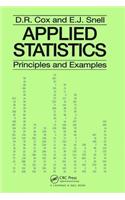 Applied Statistics - Principles and Examples