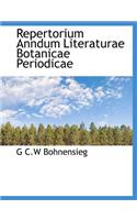 Repertorium Anndum Literaturae Botanicae Periodicae