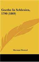 Goethe in Schlesien, 1790 (1869)