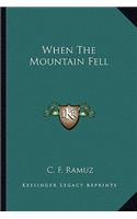 When the Mountain Fell