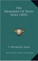 The Memories of Dean Hole (1892)