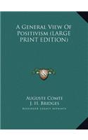 A General View of Positivism