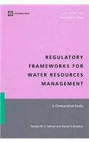 A Regulatory Frameworks for Water Resources Management: Comparative Study: (World Bank)