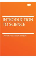 Introduction to Science