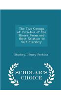 The Two Groups of Varieties of the Hicora Pecan and Their Relation to Self-Sterility - Scholar's Choice Edition