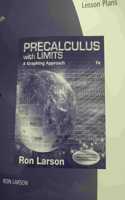 Precalculus with Limits: A Graphing Approach, 7th: Lesson Plans for High School