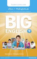 Big English 1 Pupil's eText and MEL Access Code
