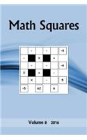 Math Squares: Volume 8 2016
