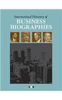 International Directory of Business Biographies