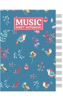 Music Sheet Notebook