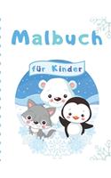 Malbuch für Kinder: 100 einzigartige Bilder zum Ausmalen für Kleinkinder und Kinder im Alter von 2, 3, 4 Jahren