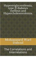 Hypertriglyceridemia, type II diabetes mellitus and Hypercholesterolemia.
