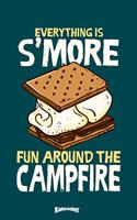 Mein Lustiger Lagerfeuer & S'mores Kalender: Lustiger Kalender für Camper, Camping Fans und Camping Freunde die Lagerfeuer, Marshmallows, Kekse, Schokolade und S'mores lieben mit 108 cremefarbe