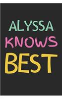 Alyssa Knows Best