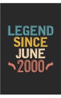 Legend Since June 2000