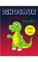 Dinosaur Coloring Book for Kids Ages 4-8