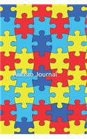 Autism Journal: Notebook, Diary, 6"x9" Blank Lined Pages, 121 Pages. Improve your parenting as you keep track food, sleep, behavior and mood of your child.