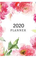 2020 Planner: Personal Daily, Weekly & Monthly Organizer Planner with Tabs January - December 2020