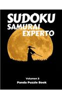 Sudoku Samurai Experto - Volumen 3: Juegos De Lógica Para Adultos(3 Sudoku Samurai Experto)