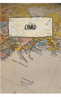 Chad: Ruled Travel Diary Notebook or Journey Journal - Lined Trip Pocketbook for Men and Women with Lines