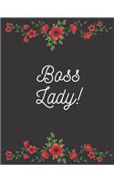 Boss Lady Floral Notebook