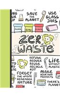 Zero Waste: Recycling Sketchbook Gift For Girls Women And Children - Sketchpad Activity Book Reduce Reuse Recycle For Kids To Draw Art And Sketch In