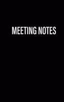 Meeting Notes