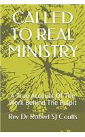 Called to Real Ministry