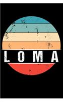 Loma: 100 Pages 6 'x 9' -Dot Graph Paper Journal Manuscript - Planner - Scratchbook - Diary