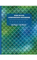 Wide Ruled Composition Notebook