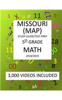 5th Grade MISSOURI MAP, 2019 MATH, Test Prep