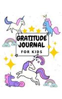 Gratitude Journal for Kids: Cute Unicorn Daily Prompts for Writing & Blank Pages for Drawing. Today I am grateful for, Interactive Children Happiness Notebook