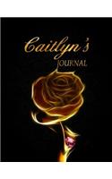 Caitlyn's Journal: 8.5x11 Journal, Notebook, Diary Keepsake for Women & Girls has 120 pages and 58 Inspiring Quotes from Famous Women and Leaders.(37 Personalizeme(tm) Namesake Journals)
