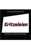Buch Ausmalvorlagen (Kritzeleien)