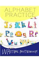 Alphabet Practice Writing Notebook