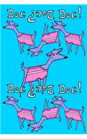Bullet Journal Notebook for Dog Lovers, Purple Dogs in a Row 2: Graph Design - 162 Numbered Pages with 150 Graph Style Grid Pages, 6 Index Pages and 2 Key Pages for Journaling, Writing, Planning and Doodling, for