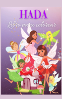 Hada Libro para colorear