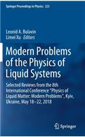 Modern Problems of the Physics of Liquid Systems