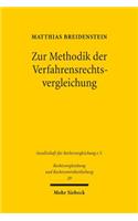 Zur Methodik der Verfahrensrechtsvergleichung