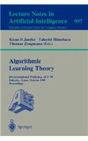 Algorithmic Learning Theory