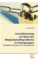 Verschlüsselung auf Basis des Mitgliedschaftsproblems in Untergruppen