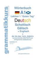 Wörterbuch Deutsch - Schottisch - Gälisch Englisch