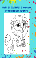 Livre de coloriage: d'animaux péteurs pour enfants