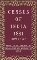 Census of India 1881: Report On The Census Of The Panjab Volume Book 30 2nd [Hardcover]