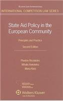 State Aid Policy in the European Community