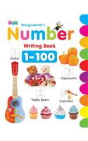 Number Writing Book 1-100